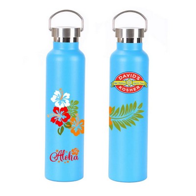 750ML/25 oz Vacuum Insulated Travel Tumbler/Water Flask