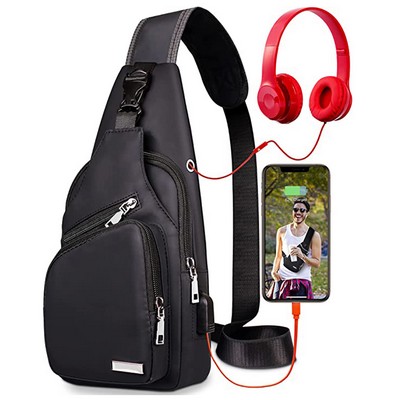 Waterproof Sling Bag Crossbody Backpack