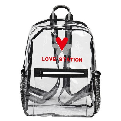 Biodegradable Clear Backpacks-I