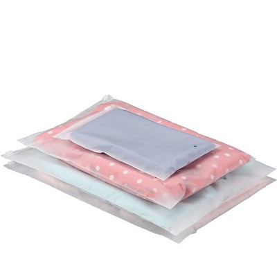 Big Frosted Zip Lock Bag