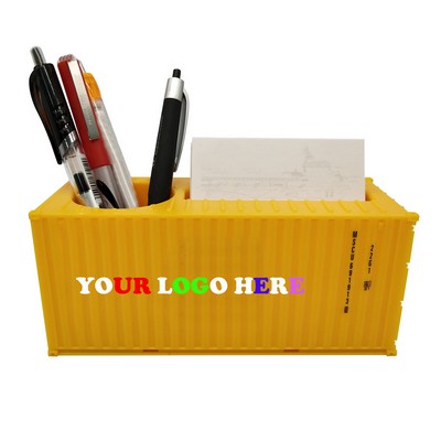 Custom Shipping Container Pen Cup Set