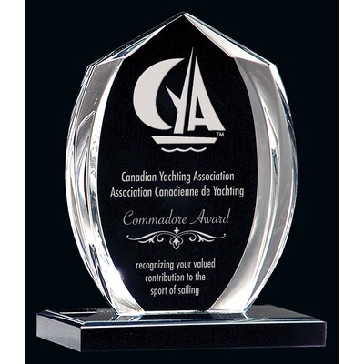 Black & Clear Spinnaker, Award Trophy, 8