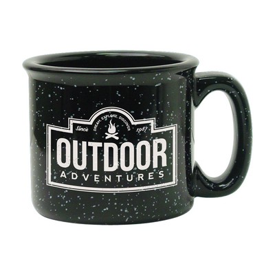 15 oz. Black Campfire Mug