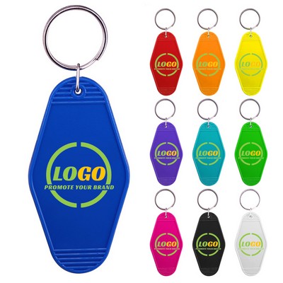 Retro Plastic Motel Key Tag