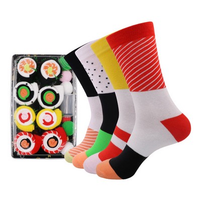 Cozy Sushi Socks - 5 Pairs