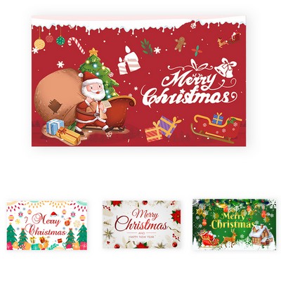 Custom 71''x43'' Christmas Decoration Banner Flag