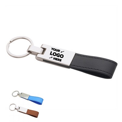 Leather Key Ring