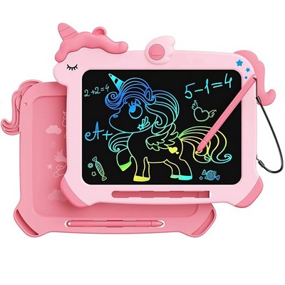 Unicorn Doodle Board LCD Writing Tablet Drawing Toy 8.5in