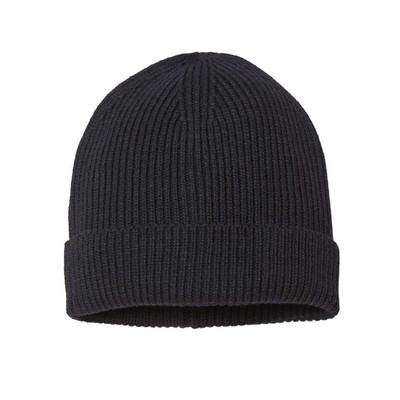 Atlantis Headwear Sustainable Fine Rib Cuffed Beanie