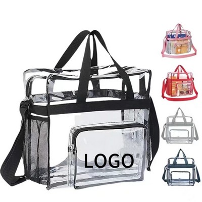 Stadium Clear Waterproof Crossbody with Adjustable Strap