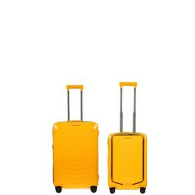 Porsche Roadster by Bric's 21'' & 27'' Orange Expandable Luggage Set