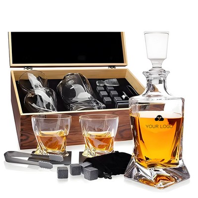 Whiskey Decanter Gift Set