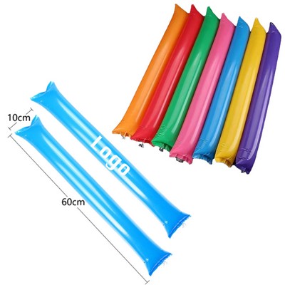 Thunder Thicken Cheering Sticks Plastic Inflatable