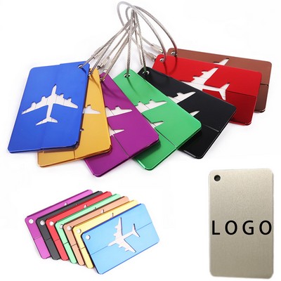 Aluminium Travel Luggage Tag