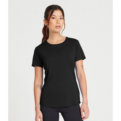 UV Micro Ladies Mesh Short Sleeve T-Shirt