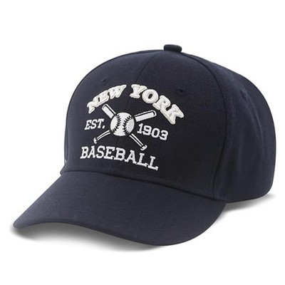 Cotton & Polyester Baseball Cap Adjustable Classic Hat