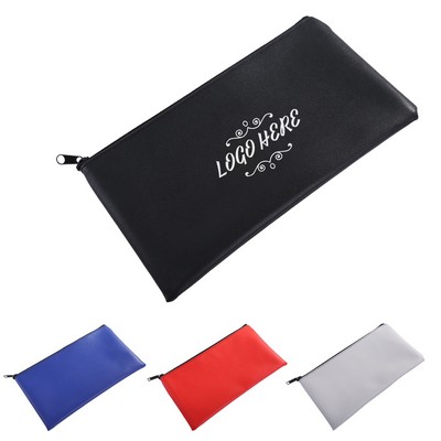 PU Bank Deposit Bag/ Pouch