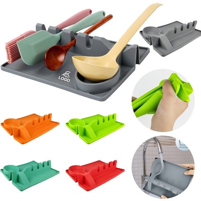 Silicone Spoon Rest Utensil