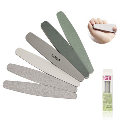 Double Sides Sponge Nail File And Buffers Of 6 pcs