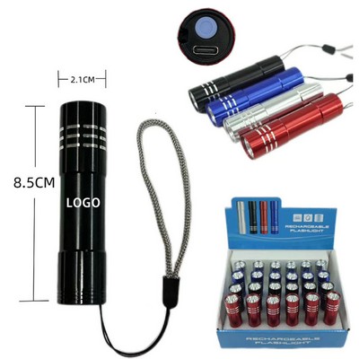 USB Rechargeable Mini Flashlight