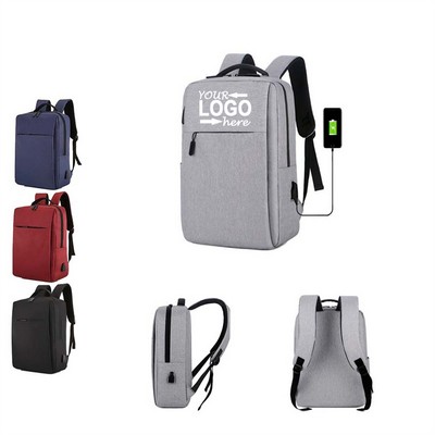 Laptop Backpack with USB Charging Port