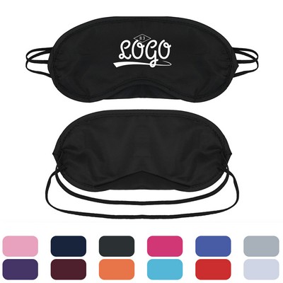 Lightweight Polyester Eye Shade Travel Sleeping Mask