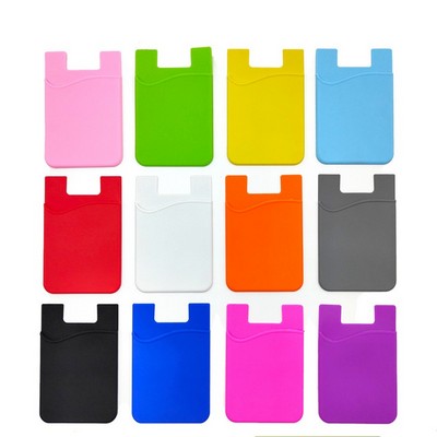 Silicone Mobile Card Holder Phone Wallet