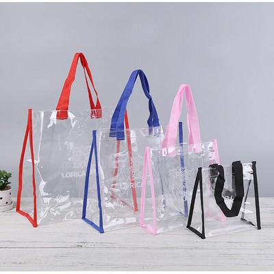 PVC Clear Tote Bag Handbag