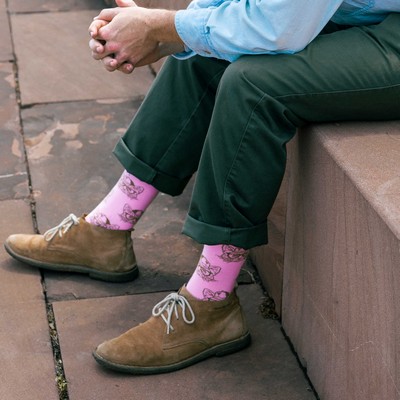 Solid Color Groomsmen Socks - Elegant Uniformity for Wedding Parties - American Made