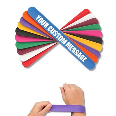 Promotional Silicone Slap Bracelet