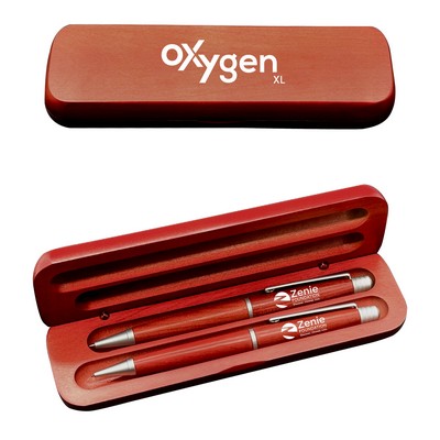 Premade Wooden Pen Set - Terrific Timber-4 with Pen & Lead Pencil