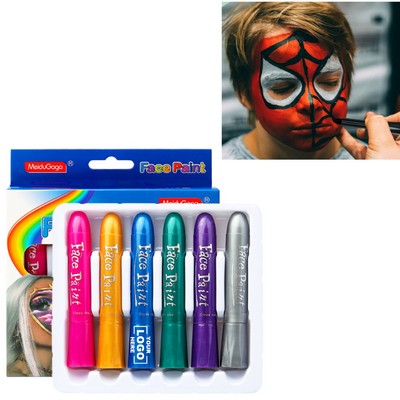 Kids Non-Toxic Face and Body Painting Crayons