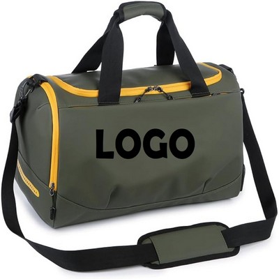 Durable Duffle Bag with Side Pocket