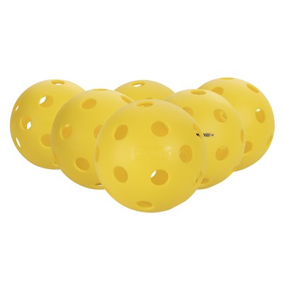 Escalade Sports Onix - Fuse Pickleball Balls 6-Pack - Yellow