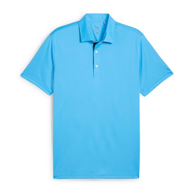 Puma® Pure 2.0 Men's Golf Polo Shirt- Team Light Blue