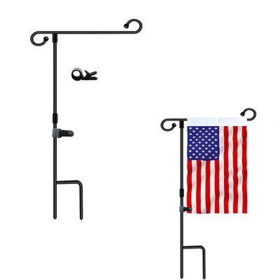 Garden Flag Pole Stand Holder