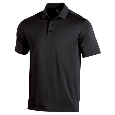 Under Armour Men's T2 Green Golf Polo - Black