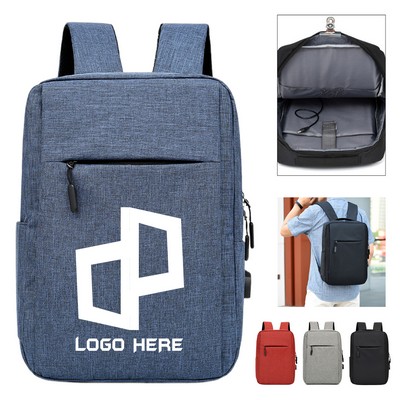 Laptop Backpack W/ Charging Port