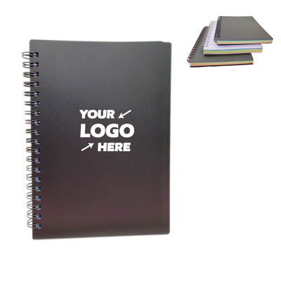 B6 Colored Paper Spiral Notebook