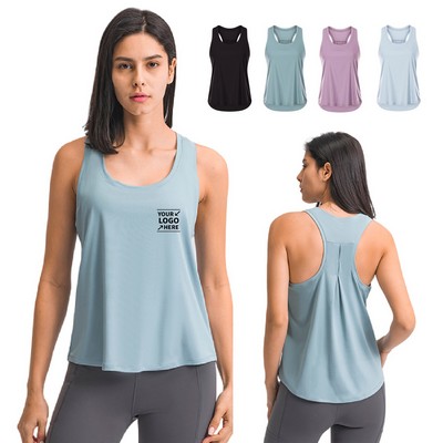 Women Sleeveless Athletic Running Tank Tops