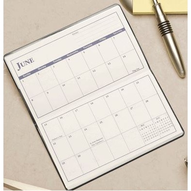 Horizontal Pocket Monthly (3-1/2"x6-1/8")