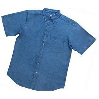 Denim Short Sleeve Shirt