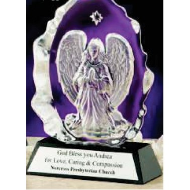 Classic Crystal Angel Figure Award