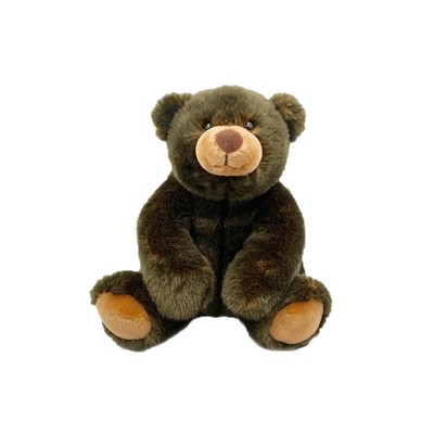 Custom Plush Sitting Brown Teddy Bear