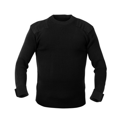 Gov't Type Acrylic Commando Sweater - Black, O.D., Navy (5XL)