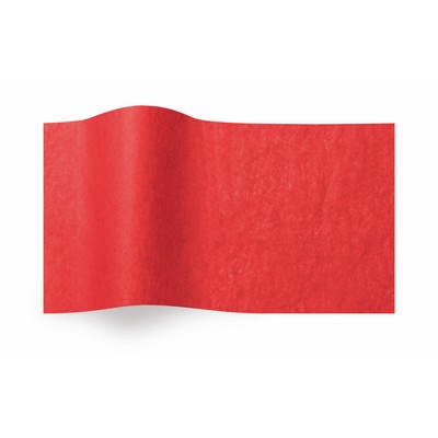 Scarlet Red Colored Wrapping Tissue (20"x30")