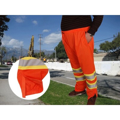 ANSI ISEA Class E Safety Pants - Neon Orange