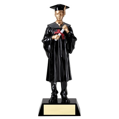 Male Graduate Award - 9 1/4" Tall