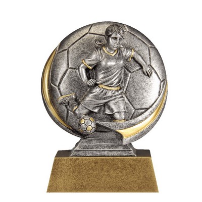 5" Female Soccer Motion Xtreme Figure Award