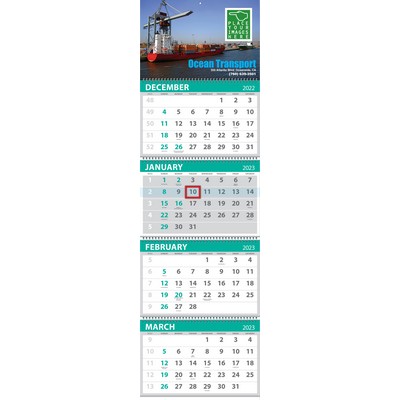 Custom 4-Month Commercial Wall Calendar (Digital)